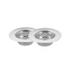 Uniware High Quality Punch Hole Sink Strainer, Large, 2.75-Inch to 4.5 Inch (2, 2.75-Inch) view 1