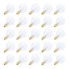 Simba Lighting G40 Replacement Bulb 5W 120V E12 Candelabra Base C7, 25 Pack view 1