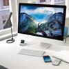 Sincetop Compatible with Apple Watch Charger Stand Ultra 2/Ultra/SE/9/8/7/6/5/4/3/2/1, Aluminum iWatch 49 45 41 44 40 42 38 Charging Holder Dock Nightstand Mode-Magnetic Charger not Included-Silver view 2
