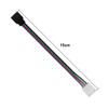 uxcell 10pcs 4 Pin Double End Conductor LED RGB Strip Light Connector view 4