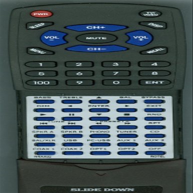 Replacement Remote Control for ROTEL RR-AX92, RA-1570, RC-1570, RA1570