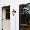 Kiven Outdoor/Indoor Plug in Wall Lantern, Black Cast Aluminum view 2