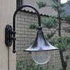 Kiven Creative Gooseneck Downward Outdoor/Indoor Plug in Wall Sconce Light Classical Acrylic with Glass Exterior Lighting Light Bulb not Included view 3