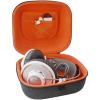Geekria Shield Headphones Case Compatible with Sennheiser HD820, HD800S, HD800, HD700, HD599SE, Replacement Protective Hard Shell Travel Carrying Bag with Accessories Storage (Dark Grey) view 3