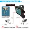 EVERSECU 5 in 1 CCTV Tester Support Up to 4K IP Camera & 720P/1080P/3mp/4mp/5 Megapixel AHD, TVI, CVI & CVBS Analog Camera, 4" Touch Screen Security Video Monitor, POE Out, IP Scan, UTP Cable Test view 4