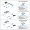Single Mode ST Gigabit Fiber Media Converter - Built-in Fiber Module 20 km (12.42 Miles) ST  to UTP Cat5e Cat6 10/100/1000 RJ-45  Auto Sensing Gigabit or Fast Ethernet - Jumbo Frame - LLF Support view 3
