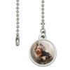 Yorkie Yorkshire Terrier Puppy Dog Satin and Bow Ceiling Fan and Light Pull view 2