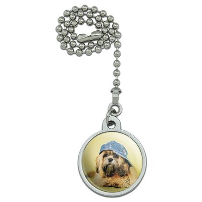 GRAPHICS & MORE Shih Tzu Dog Baseball Cap Hat Ceiling Fan and Light Pull Chain