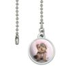 GRAPHICS & MORE Yorkie Yorkshire Terrier Dog Pink Hat Ceiling Fan and Light Pull Chain view 2