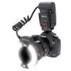 Meike Macro Ring Lite Flash Light for Canon EOS 5D Mark II, 6D, 7D, 70D, 60D, 60Da, 700D, 650D, 600D, 400D, 350D view 1