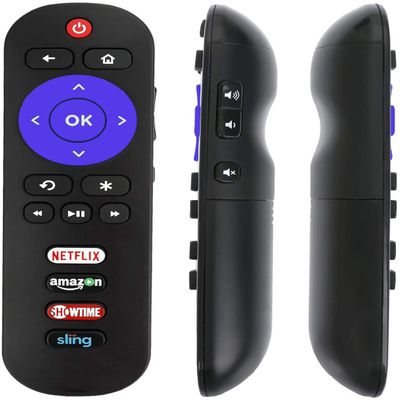 New Replaced Sharp EN3B32HS Remote for All Sharp Roku TVs with Netflix Amazon Showtime Sling Keys