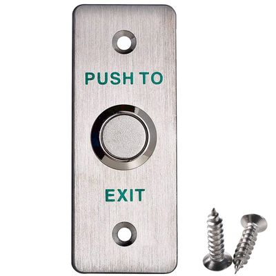 UHPPOTE Momentary Toggle Push to Exit Button Switch NO/COM Contact