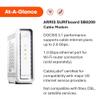 ARRIS SURFboard SB8200 DOCSIS 3.1 MultiGig Cable Modem | 2 -1Gbps Ethernet Ports | Works with Xfinity, Cox, Spectrum | For Cable Internet Plans up to 2Gbps | Modem Only, Router Required view 2
