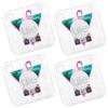 MightySkins Skin Compatible with Tile Mate - Miami Flamingo | Protective, Durable, and Unique Vinyl Decal wrap Cover | Easy to Apply, Remove, and Change Styles | Made in The USA view 1
