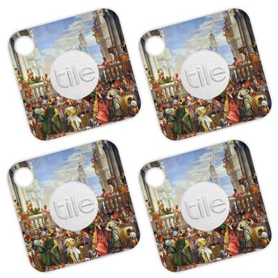 MightySkins Skin Compatible with Tile Mate - Wedding at Cana | Protective, Durable, and Unique Vinyl Decal wrap Cover | Easy to Apply, Remove, and Change Styles | Made in The USA
