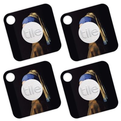 MightySkins Skin Compatible with Tile Mate - Girl with Pearl Earring | Protective, Durable, and Unique Vinyl Decal wrap Cover | Easy to Apply, Remove, and Change Styles | Made in The USA