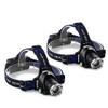Ploarnovo Ultra-Bright 3000 Lumen 3 Mode with AAA Batteries Waterproof LED Headlamp,2-Pack view 1