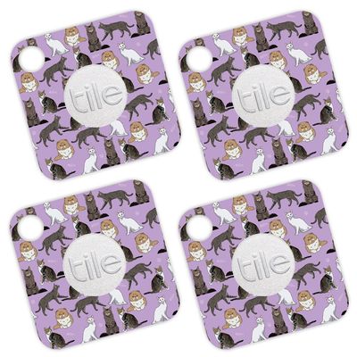 MightySkins Skin Compatible with Tile Mate - Cat Chaos | Protective, Durable, and Unique Vinyl Decal wrap Cover | Easy to Apply, Remove, and Change Styles | Made in The USA