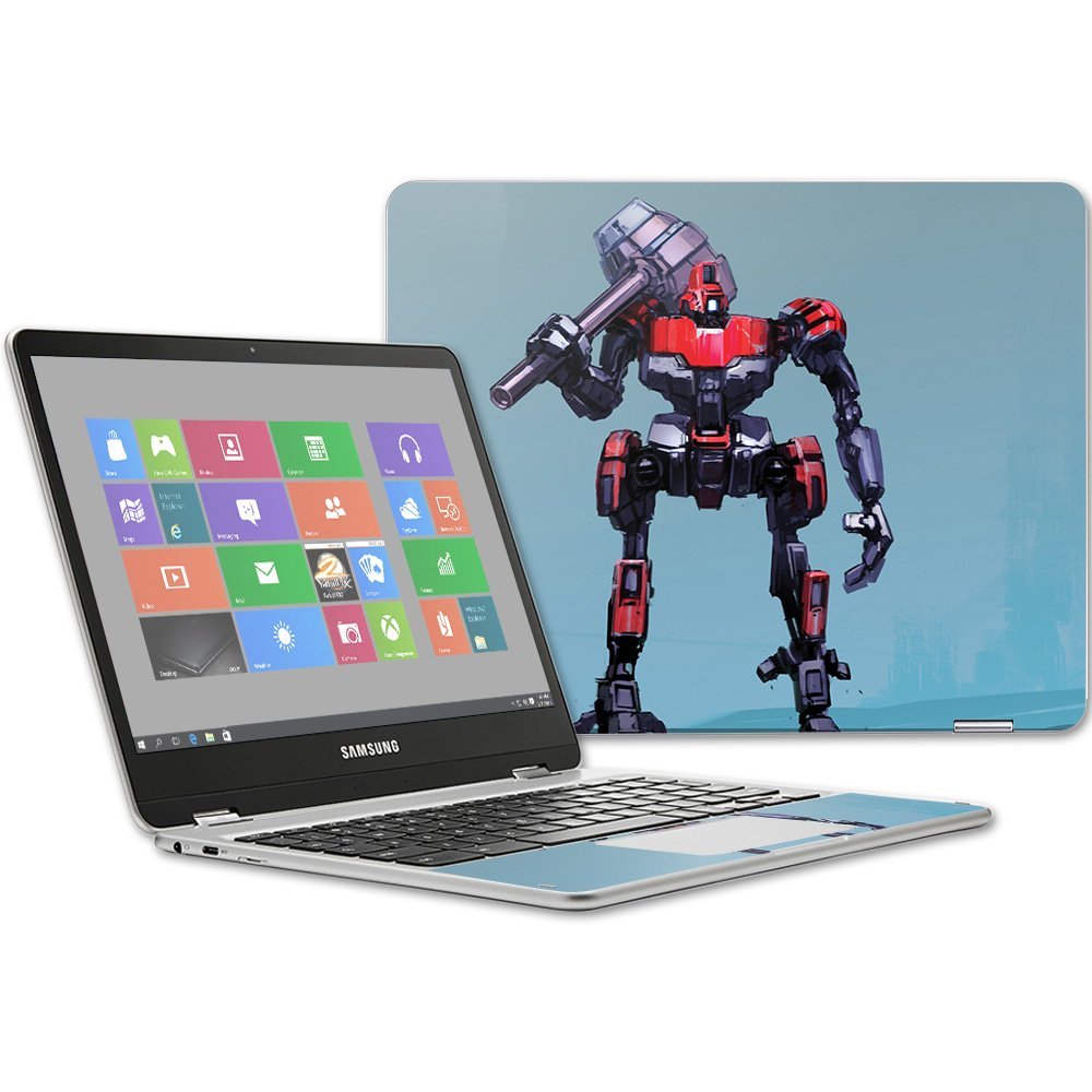 MightySkins Skin Compatible with Samsung Chromebook Plus 12.3"(2017 - Thor | Protective, Durable, and Unique Vinyl Decal wrap Cover | Easy to Apply, Remove, and Change Styles | Made in The USA