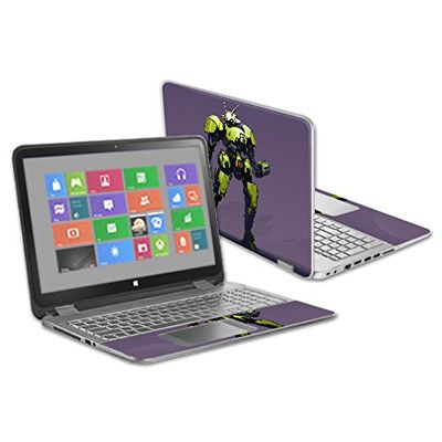 MightySkins Skin Compatible with HP Envy x360 15.6" - Green Beetle | Protective, Durable, and Unique Vinyl Decal wrap Cover | Easy to Apply, Remove, and Change Styles | Made in The USA