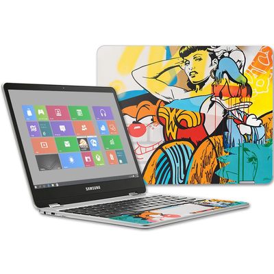 MightySkins Skin Compatible with Samsung Chromebook Plus 12.3"(2017 - Jealousy | Protective, Durable, and Unique Vinyl Decal wrap Cover | Easy to Apply, Remove, and Change Styles | Made in The USA