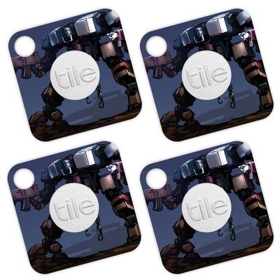 MightySkins Skin Compatible with Tile Mate - Steel Chains | Protective, Durable, and Unique Vinyl Decal wrap Cover | Easy to Apply, Remove, and Change Styles | Made in The USA