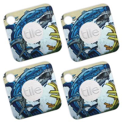 MightySkins Skin Compatible with Tile Mate - Robo Shark | Protective, Durable, and Unique Vinyl Decal wrap Cover | Easy to Apply, Remove, and Change Styles | Made in The USA