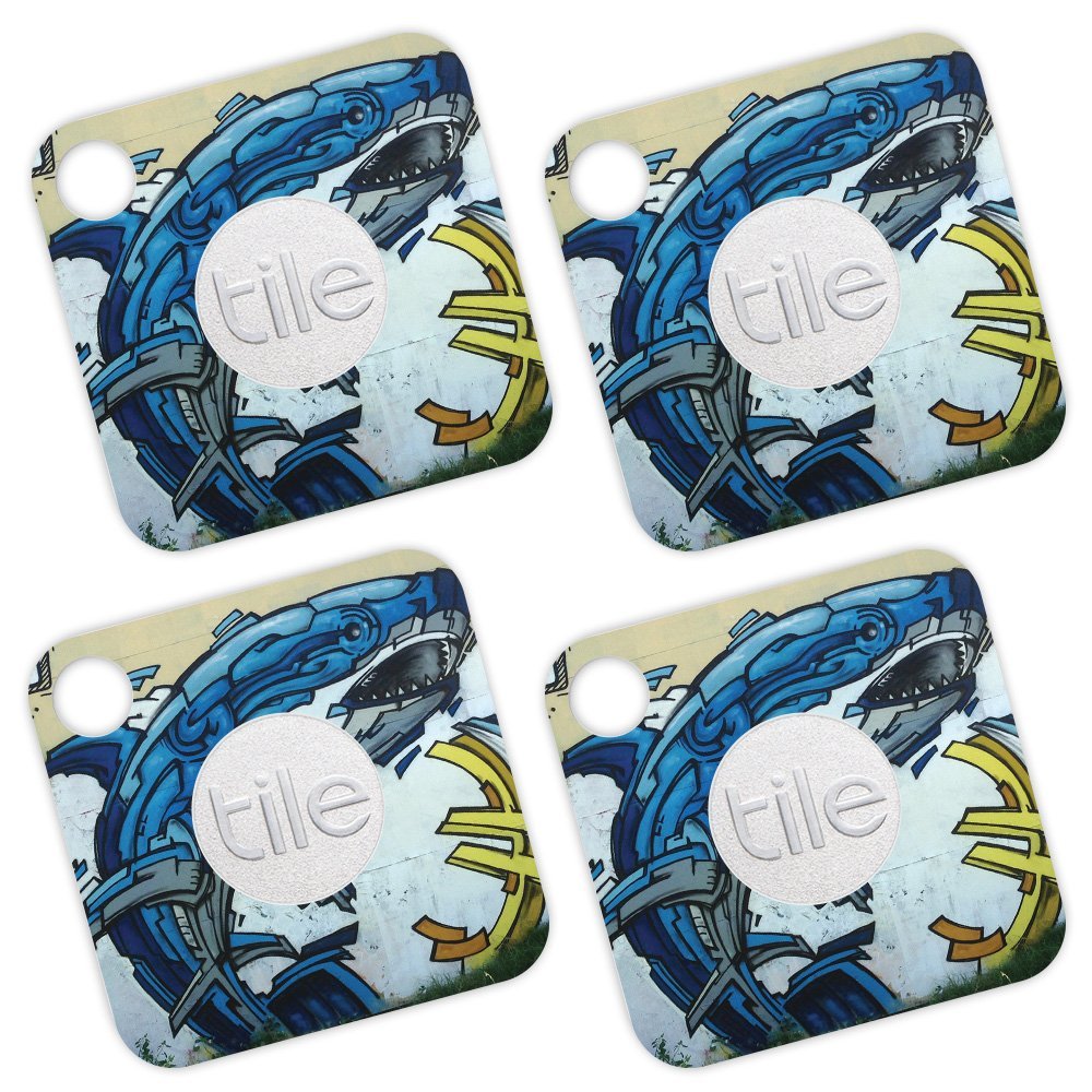 MightySkins Skin Compatible with Tile Mate - Robo Shark | Protective, Durable, and Unique Vinyl Decal wrap Cover | Easy to Apply, Remove, and Change Styles | Made in The USA