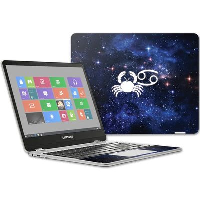 MightySkins Skin Compatible with Samsung Chromebook Plus 12.3"(2017 - Cancer | Protective, Durable, and Unique Vinyl Decal wrap Cover | Easy to Apply, Remove, and Change Styles | Made in The USA