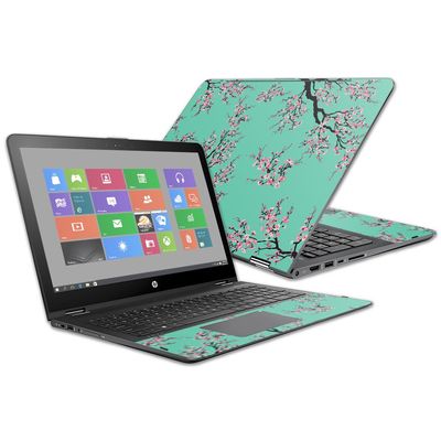 MightySkins Skin Compatible With HP Envy x360 15z 15" (2016) - Cherry Blossom Tree | Protective, Durable, and Unique Vinyl Decal wrap cover | Easy To Apply, Remove | Made in the USA
