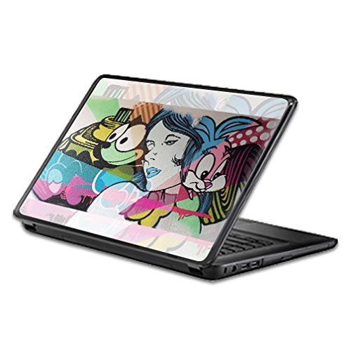 MightySkins Skin Compatible with Universal 15" Screen - Bunny Blues | Protective, Durable, and Unique Vinyl Decal wrap Cover | Easy to Apply, Remove, and Change Styles | Made in The USA