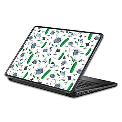 MightySkins Skin Compatible with Universal 12" Screen - Science Cartoon | Protective, Durable, and Unique Vinyl Decal wrap Cover | Easy to Apply, Remove, and Change Styles | Made in The USA