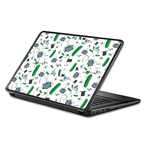 MightySkins Skin Compatible with Universal 12" Screen - Science Cartoon | Protective, Durable, and Unique Vinyl Decal wrap Cover | Easy to Apply, Remove, and Change Styles | Made in The USA