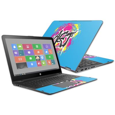 MightySkins Skin Compatible with HP Envy x360 15z 15" (2016) - Art Graffiti | Protective, Durable, and Unique Vinyl Decal wrap Cover | Easy to Apply, Remove, and Change Styles | Made in The USA