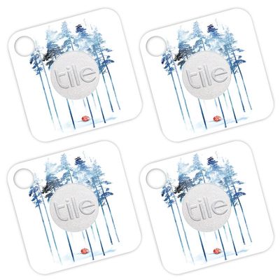 MightySkins Skin Compatible with Tile Mate - Sleeping in The Woods | Protective, Durable, and Unique Vinyl Decal wrap Cover | Easy to Apply, Remove, and Change Styles | Made in The USA
