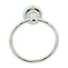 Better Home Dolores Park Towel Ring | Bathroom Hand-Towel Ring Hook - Chrome view 1