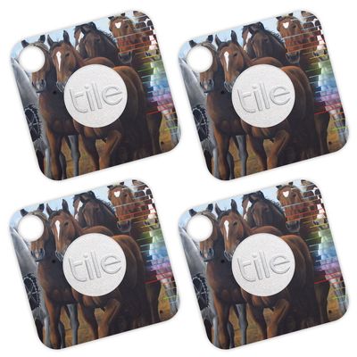 MightySkins Skin Compatible with Tile Mate - Horse Stampede | Protective, Durable, and Unique Vinyl Decal wrap Cover | Easy to Apply, Remove, and Change Styles | Made in The USA