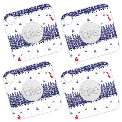 MightySkins Skin Compatible with Tile Mate - Winter Fox Maze | Protective, Durable, and Unique Vinyl Decal wrap Cover | Easy to Apply, Remove, and Change Styles | Made in The USA
