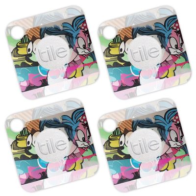 MightySkins Skin Compatible with Tile Mate - Bunny Blues | Protective, Durable, and Unique Vinyl Decal wrap Cover | Easy to Apply, Remove, and Change Styles | Made in The USA