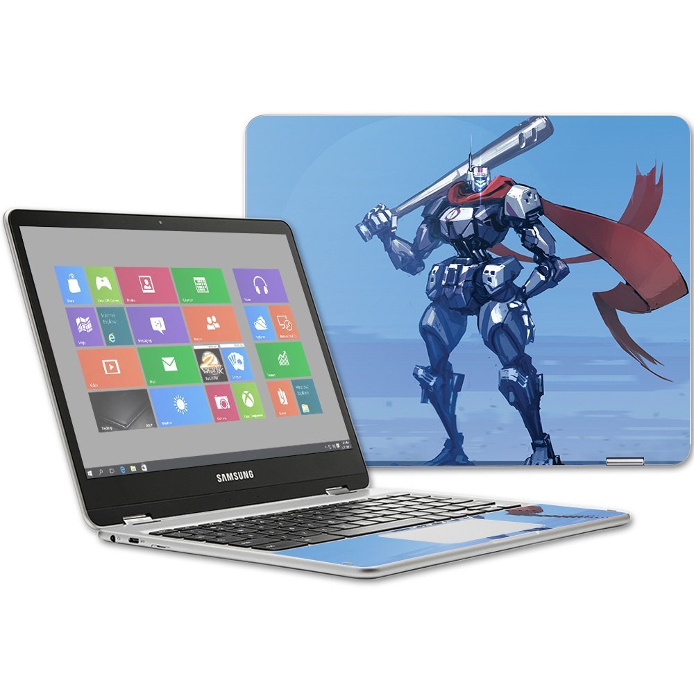 MightySkins Skin Compatible with Samsung Chromebook Plus 12.3"(2017 - Neagan | Protective, Durable, and Unique Vinyl Decal wrap Cover | Easy to Apply, Remove, and Change Styles | Made in The USA