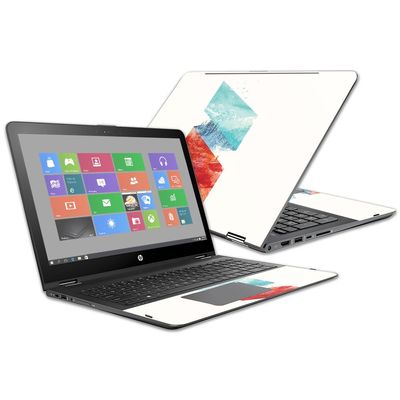 MightySkins Skin Compatible with HP Envy x360 15z 15" (2016) - Mountain Stripes | Protective, Durable, and Unique Vinyl Decal wrap Cover | Easy to Apply, Remove, and Change Styles | Made in The USA