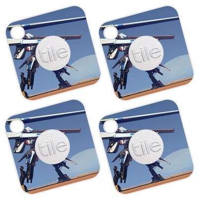 MightySkins Skin Compatible with Tile Mate - Tri Rail | Protective, Durable, and Unique Vinyl Decal wrap Cover | Easy to Apply, Remove, and Change Styles | Made in The USA