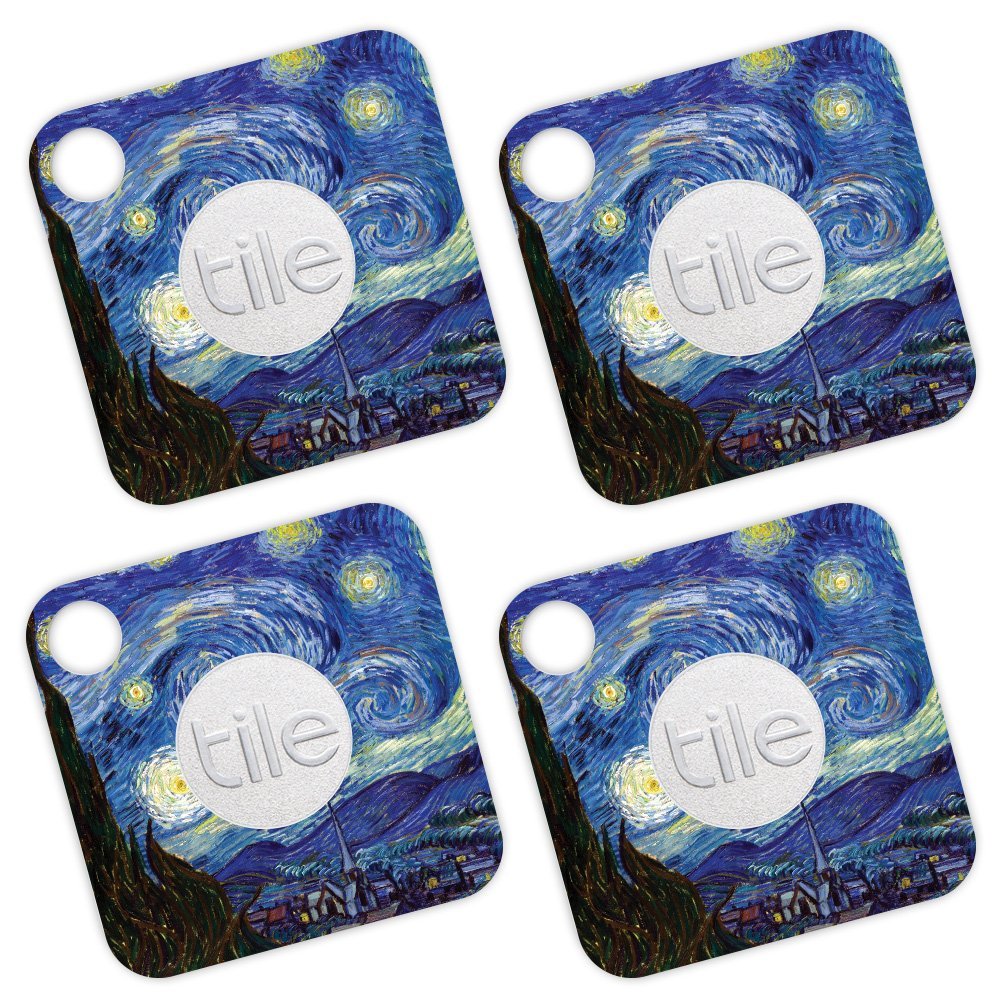 MightySkins Skin Compatible with Tile Mate - Starry Night | Protective, Durable, and Unique Vinyl Decal wrap Cover | Easy to Apply, Remove, and Change Styles | Made in The USA