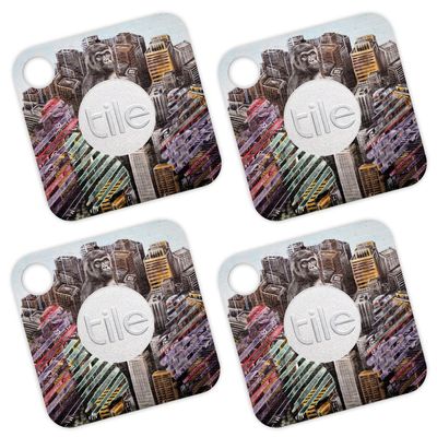 MightySkins Skin Compatible with Tile Mate - Big City Monkey | Protective, Durable, and Unique Vinyl Decal wrap Cover | Easy to Apply, Remove, and Change Styles | Made in The USA