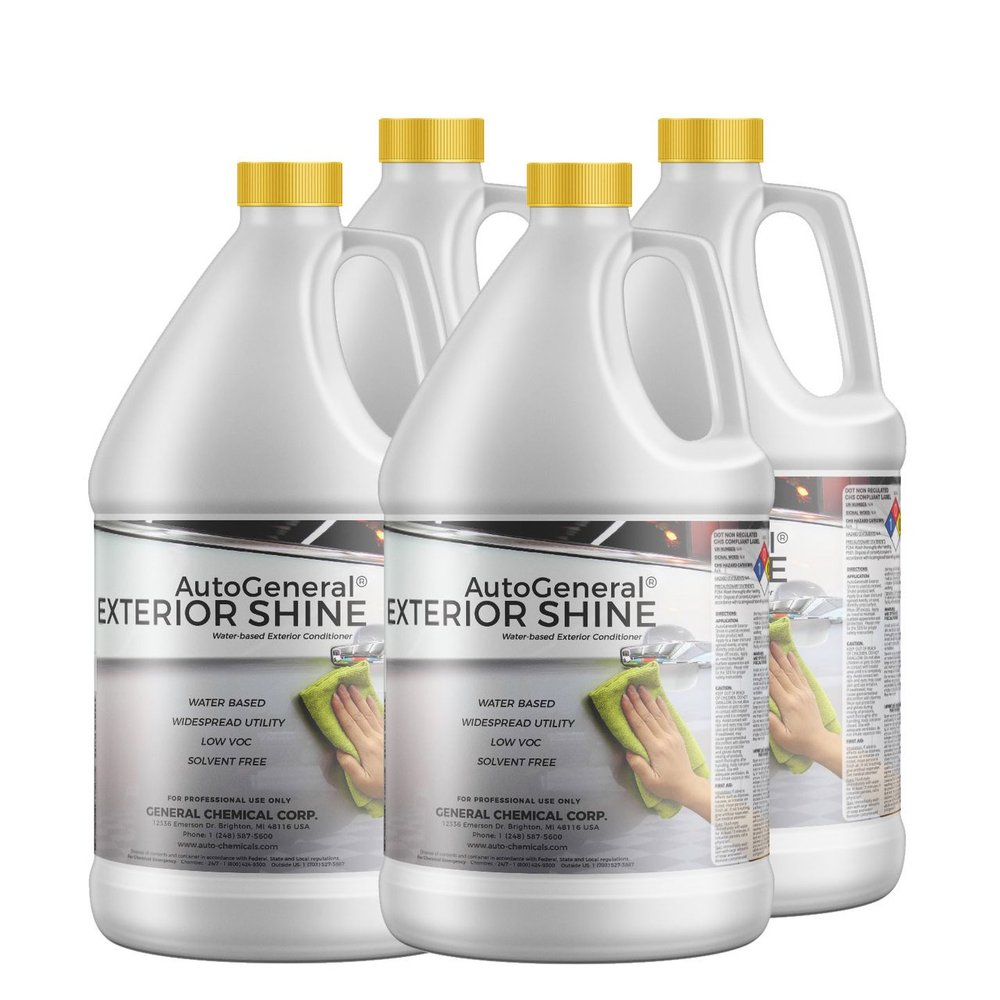 AutoGeneral Exterior Shine Water-Based Car Polish and, 4 Gallon Case