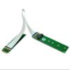 Sintech M.2 NVME Extention Cable,NGFF M-Key PCIe 3.0 SSD Extender Card with Anti-electromagnetic Foiled Cable 20CMS view 1