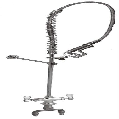 AA Faucet AA-981G Single Deck Mount Pre-Rinse NO Lead Faucet w/ 4" Spreader Unit, NSF Approved.