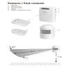 Wireless Driveway Alarm,Home Security Alarm,PIR Motion Sensor Alert System view 2