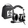 R SPIDER WIRELESS Aviation Headset for Pilots, Aviation Headset with Comfort Ear Seals, 24db Noise Cancelling, MP3 Support and Carrying Case view 1