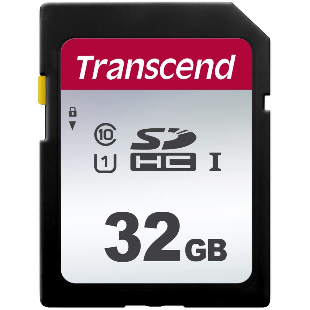 Transcend Digital Camera 32 GB Memory Card, Compatible with Canon PowerShot ELPH 180 Digital Camera Memory Card 32GB Secure Digital (SDHC) Flash Memory Card